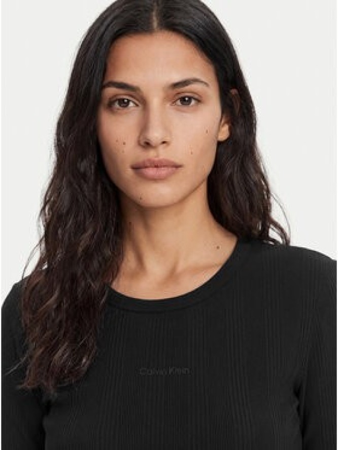 Calvin Klein T-Shirt Varigated LV044F211G Czarny Slim Fit