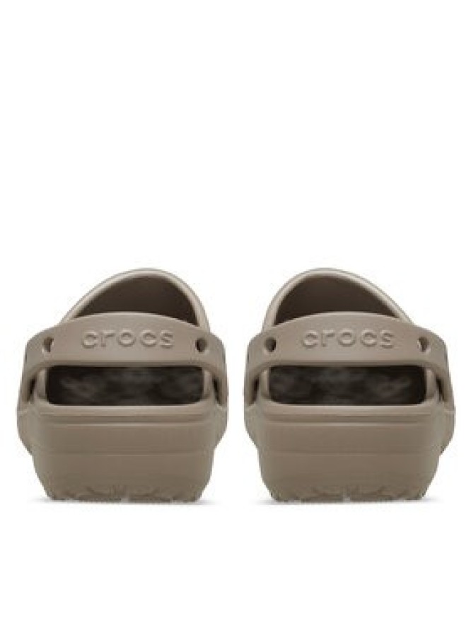 Crocs Klapki Classic Floral Cut Out Clog 210927 Brązowy