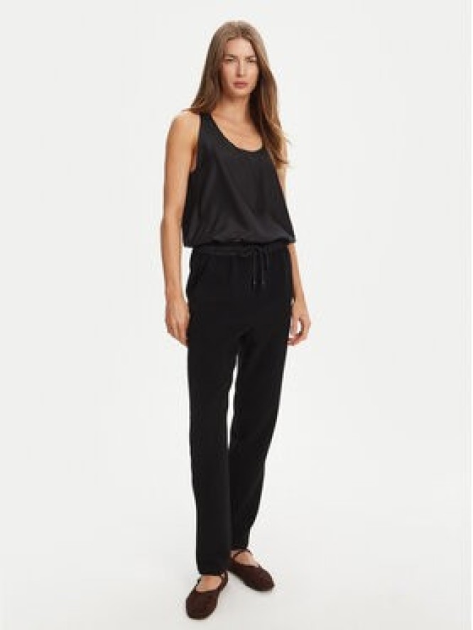 Marella Spodnie dresowe Abitata 2513131045 Czarny Regular Fit