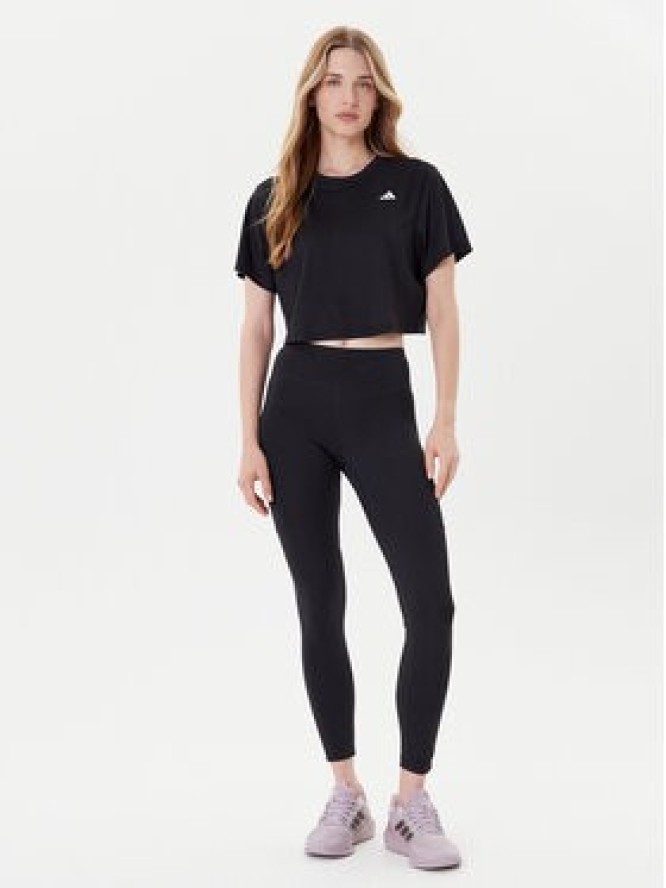 adidas Koszulka techniczna Train Essentials JC9555 Czarny Loose Fit