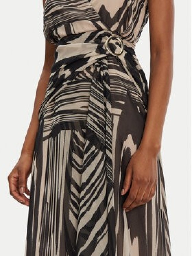 Rinascimento Sukienka wieczorowa CFC0019849002 Beżowy Regular Fit