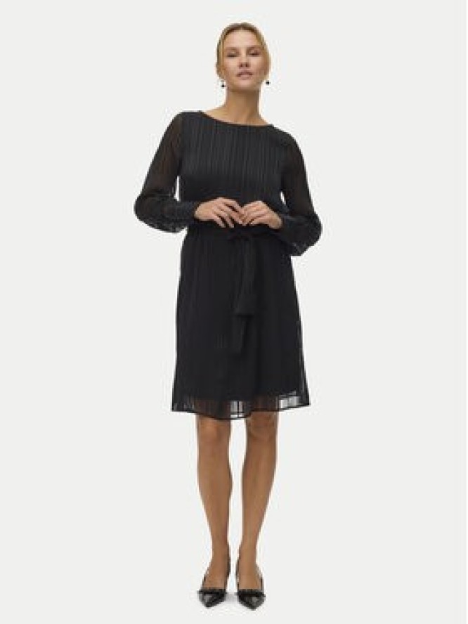 Vero Moda Sukienka koktajlowa Gedna 10335586 Czarny Regular Fit