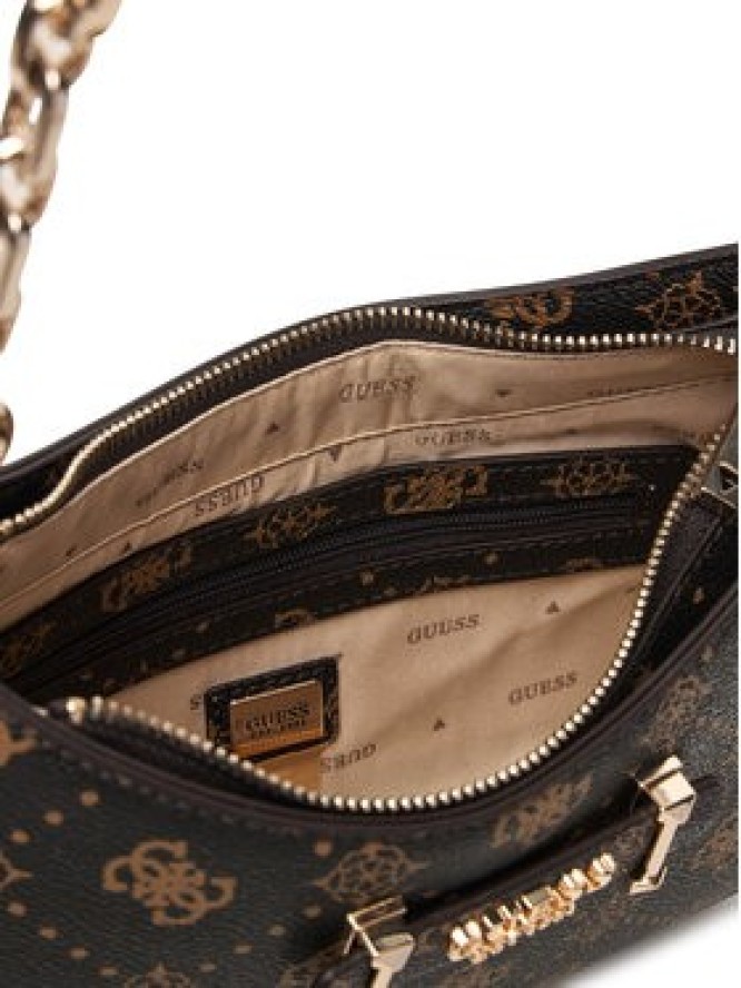 Guess Torebka Carrie Logo HWGP98 98180 Brązowy