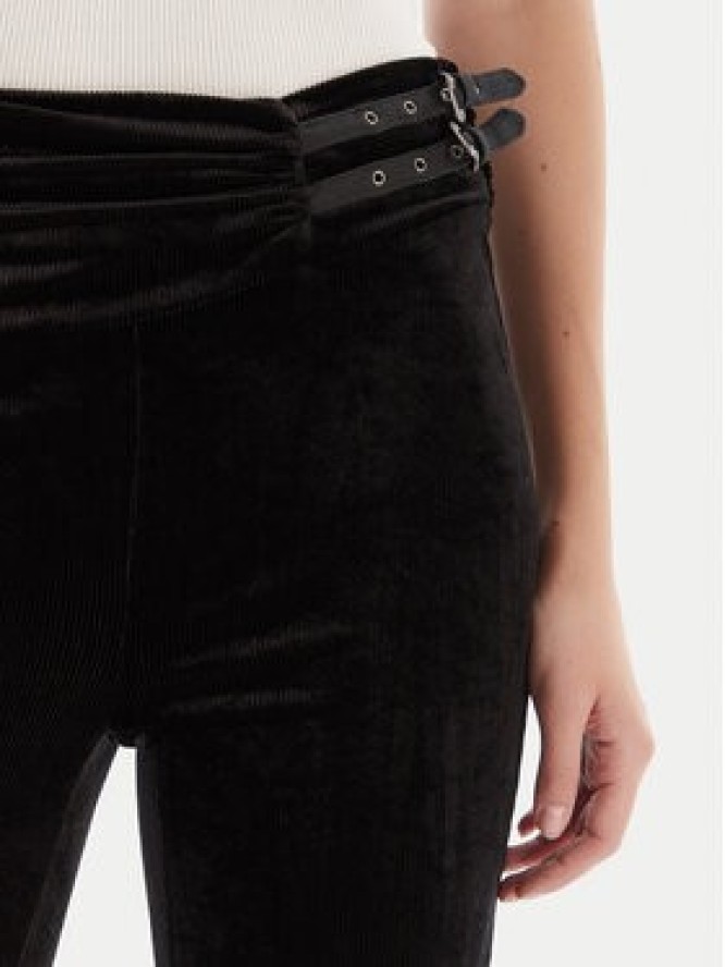 Versace Jeans Couture Legginsy 79HAC322 J0237 Czarny Slim Fit