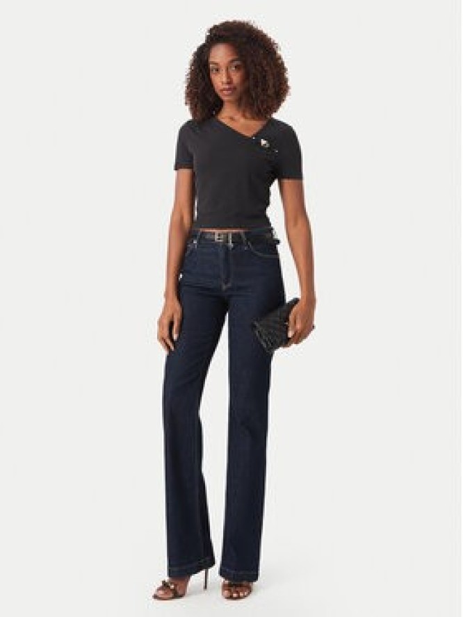Guess Bluzka W6YP33 K4383 Czarny Slim Fit