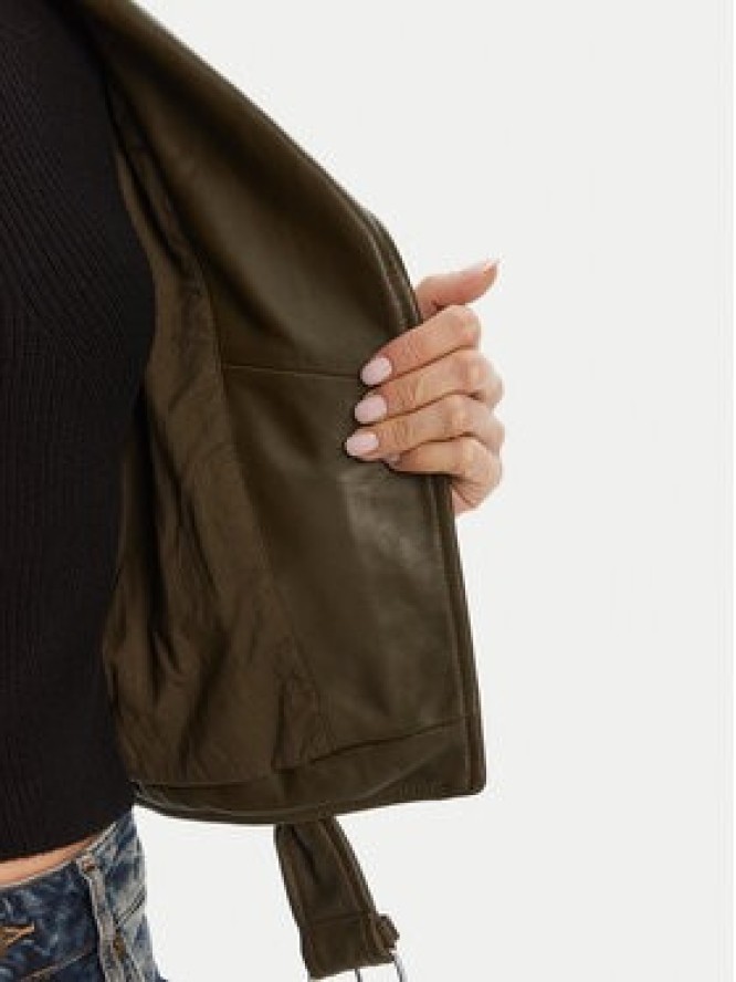 Serge Pariente Bezrękawnik Stef Zielony Regular Fit