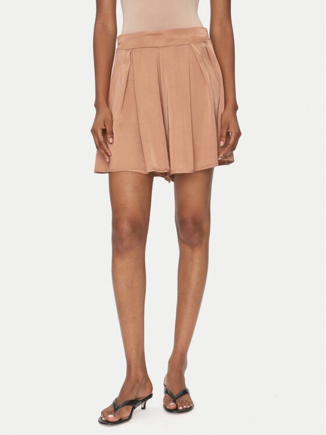 ViCOLO Szorty materiałowe TD0764 Beżowy Regular Fit