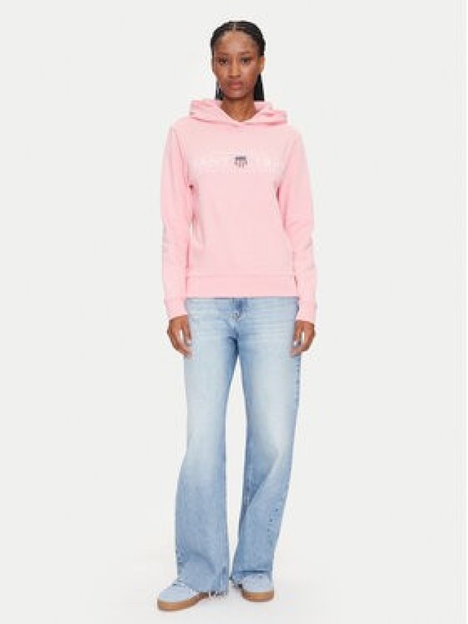 Gant Bluza 4200292 Różowy Regular Fit