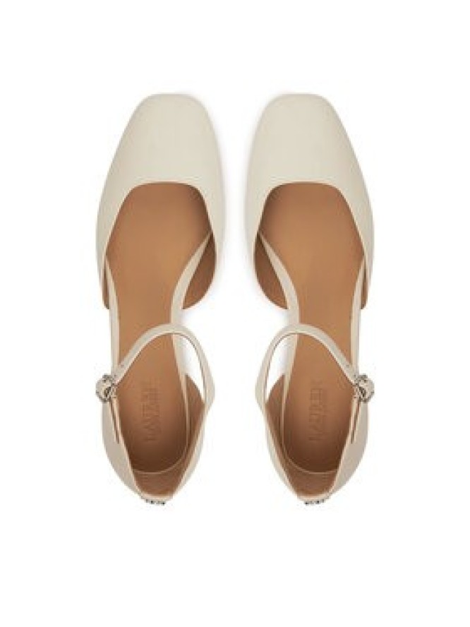 LAUREN RALPH LAUREN Półbuty Emellie 802966877002 Biały