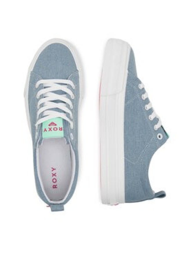 Roxy Tenisówki V12908 Niebieski