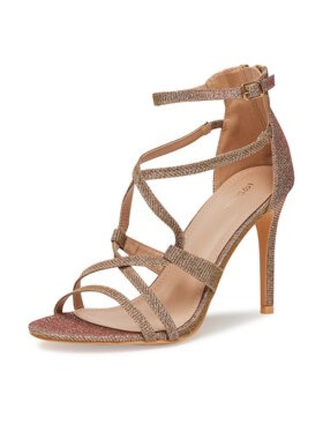 DeeZee Sandały F89725-88 Złoty