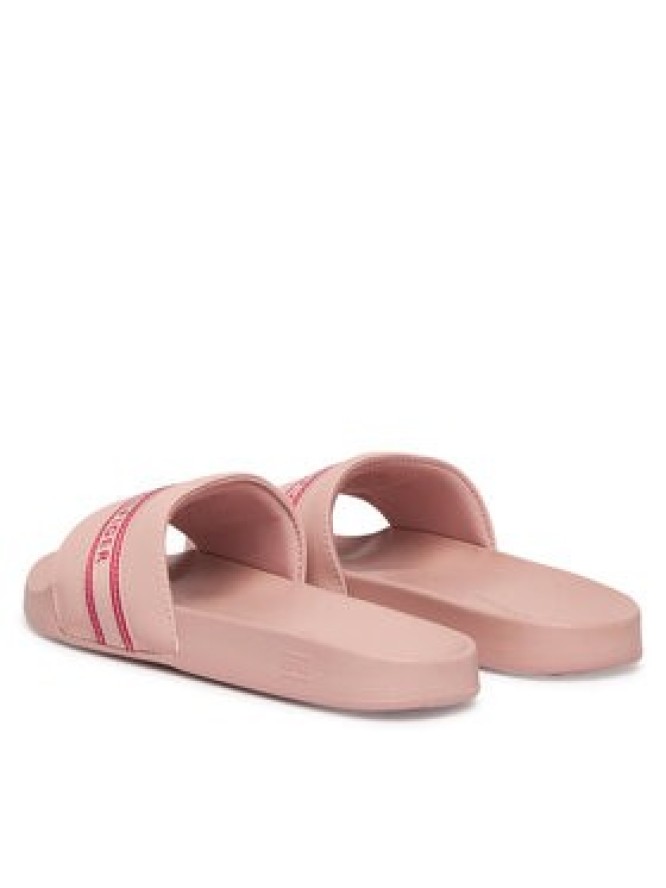 Tommy Hilfiger Klapki Logo Tape Webbing FW0FW09359 Różowy