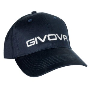 Czapka Givova Con Visiera Granatowo-Niebieska