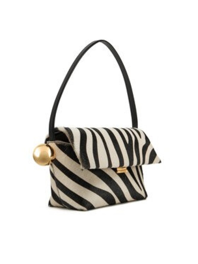 JACQUEMUS Torebka The Rond Carre 24H243BA383-3209 Biały