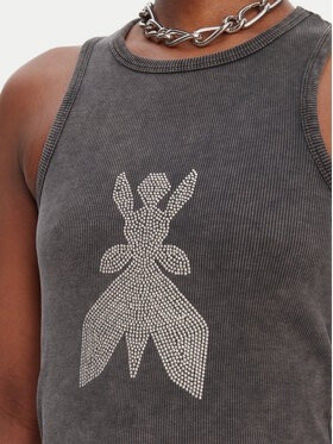 Patrizia Pepe Top 8M1768/J373-S763 Szary Slim Fit