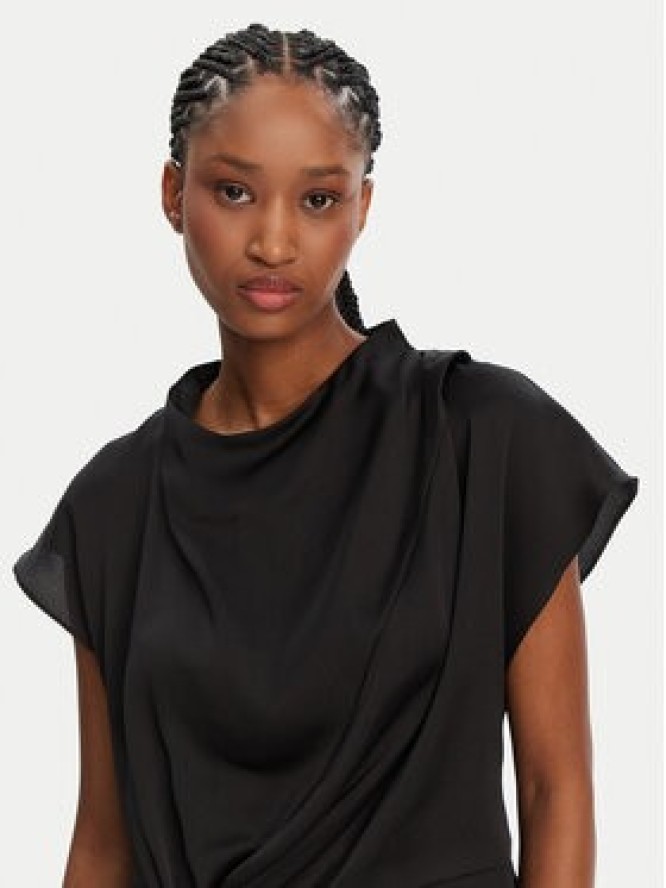 Bruuns Bazaar Bluzka Acacia BBW4427 Czarny Regular Fit