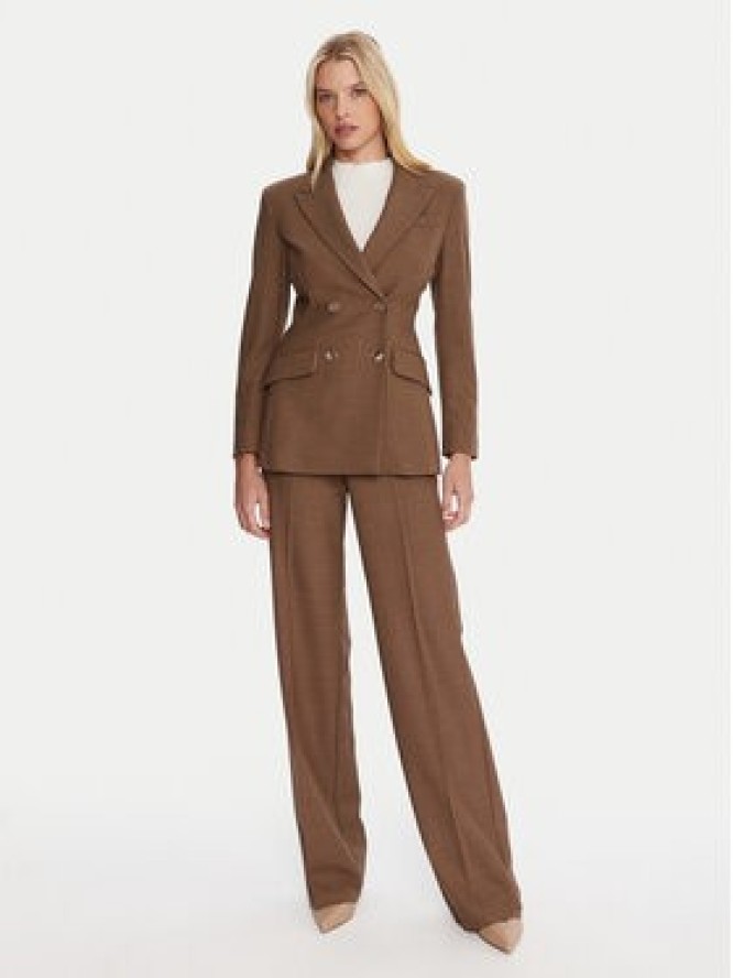 Marella Spodnie materiałowe Tales 2523136241 Beżowy Regular Fit