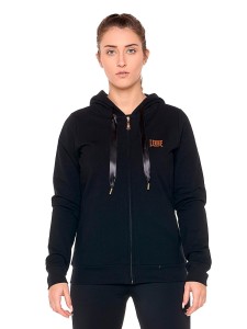 Zimowa damska bluza z kapturem zapinana na zamek „Authentic Gold”