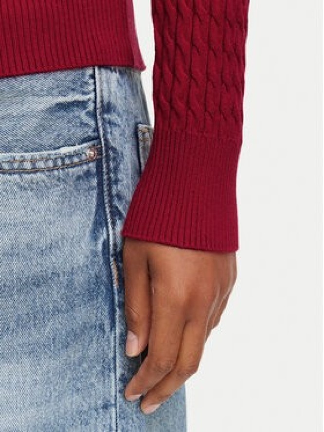 Tommy Hilfiger Sweter WW0WW44987 Czerwony Regular Fit