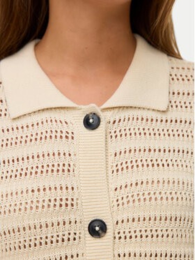 Vero Moda Kardigan Hayley 10340130 Beżowy Regular Fit