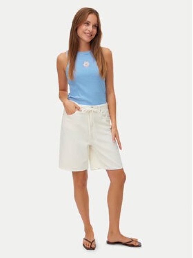 Vero Moda Top Nira 10341982 Niebieski Slim Fit