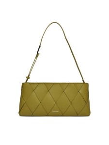 Calvin Klein Torebka Ck Woven Elongated Shoulder Bag K60K612992 Zielony