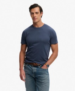 superdry Classic Essential T‑Shirt z bawełny organicznej – Relaxed Fit