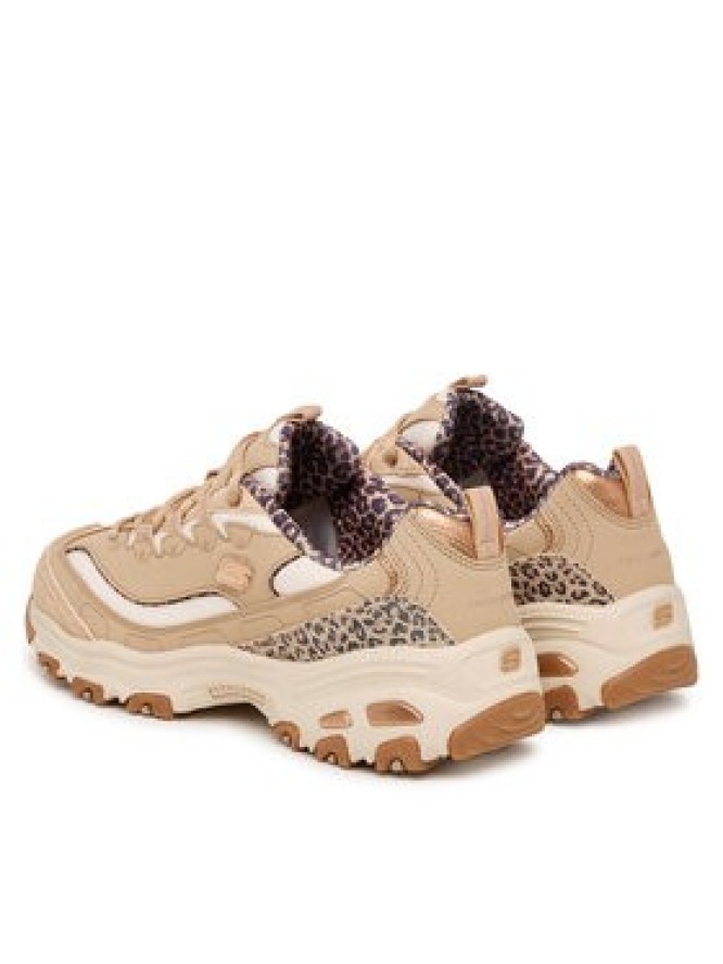 Skechers Sneakersy D'Lites - Wild Charm 150877/TPE Brązowy jasny