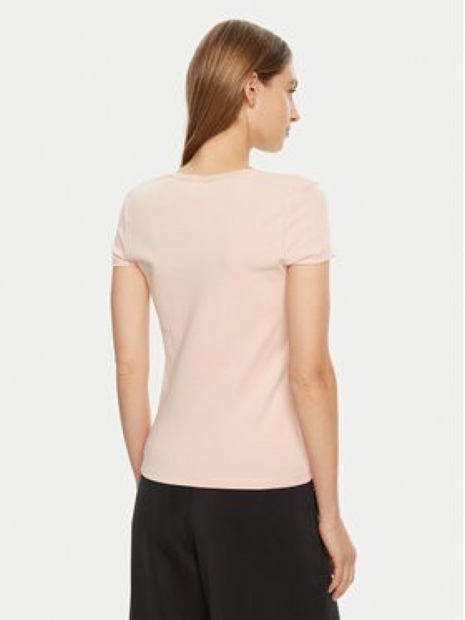 Guess T-Shirt V4BI16 KCIV1 Różowy Regular Fit