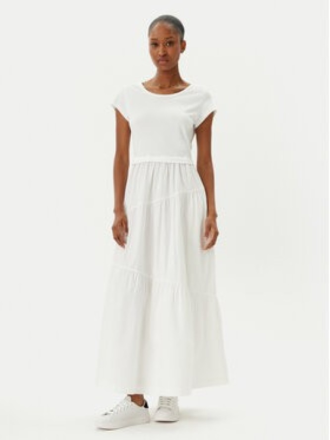 BOSS Sukienka codzienna C_Enesi_2 50536742 Biały Regular Fit