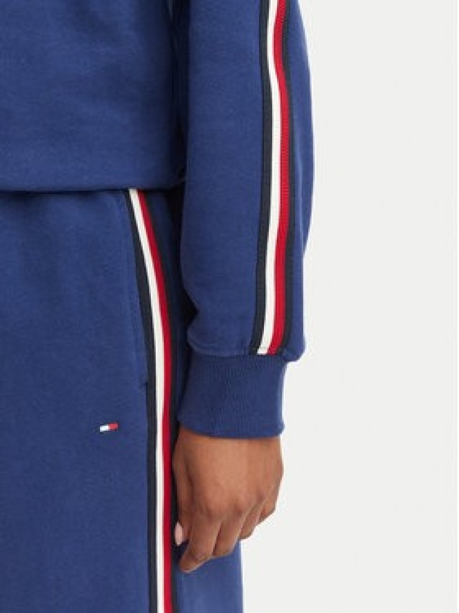 Tommy Hilfiger Bluza Rugby UW0UW06629 Niebieski Relaxed Fit
