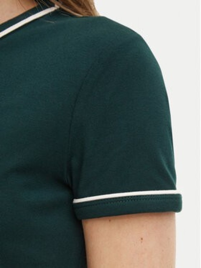 Lacoste T-Shirt TF5289 Zielony ciemny Slim Fit