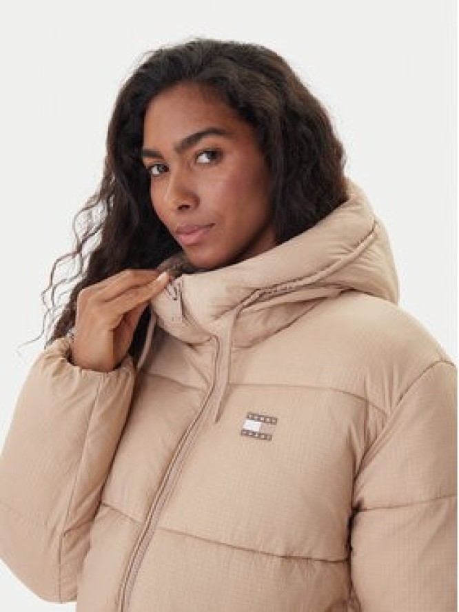 Tommy Jeans Kurtka zimowa DW0DW21625 Beżowy Regular Fit