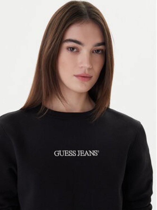 Guess Jeans Bluza W4YQ10 KC811 Czarny Classic Fit