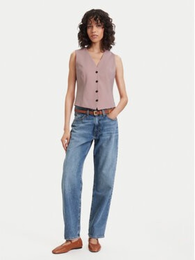 Tommy Hilfiger Kamizelka WW0WW48882 Różowy Regular Fit