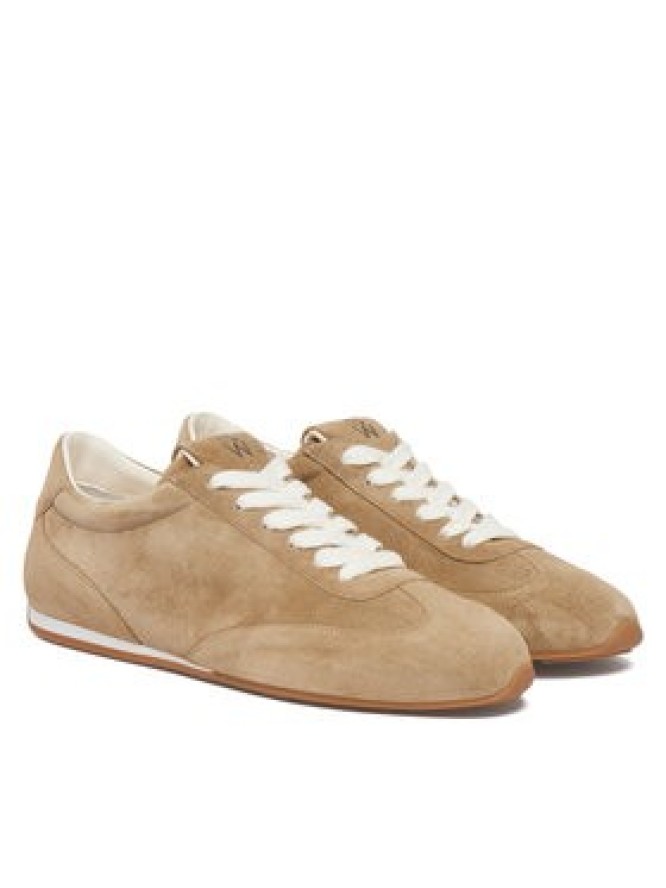 Stuart Weitzman Sneakersy Colton Sleek SN228 Beżowy