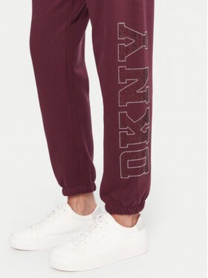 DKNY Sport Spodnie dresowe DP5P3737 Bordowy Regular Fit