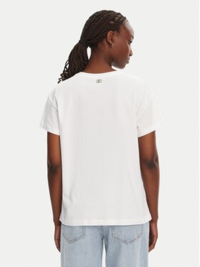 Liu Jo T-Shirt WA5148 J4893 Biały Regular Fit