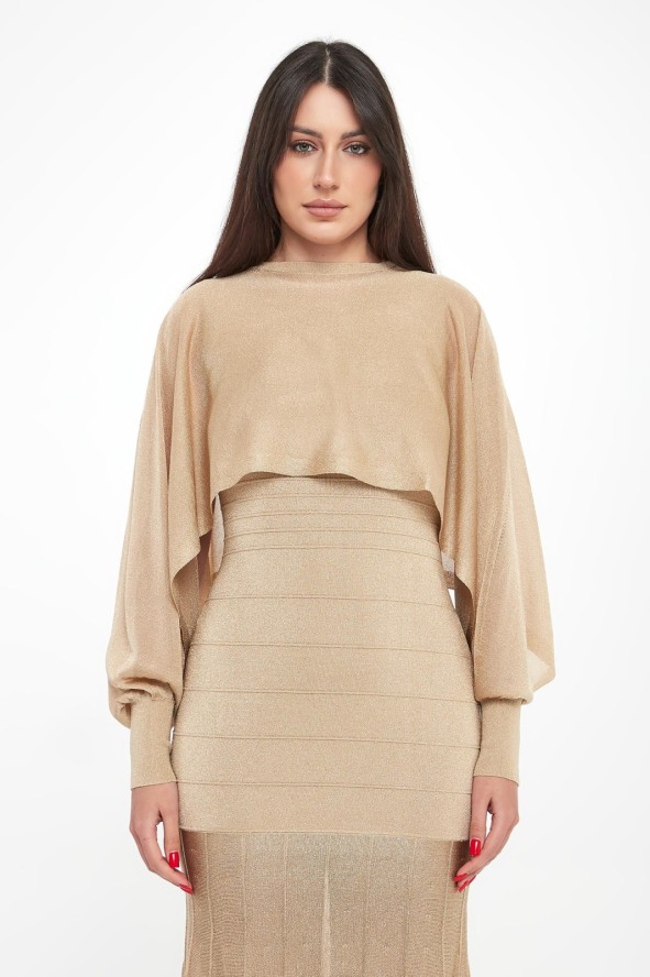 Sweter damski lureksowy TWINSET