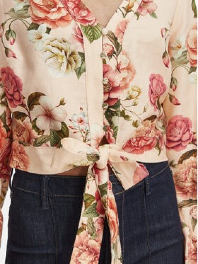 Guess Bluzka W6GHA4 W2565 Pomarańczowy Regular Fit