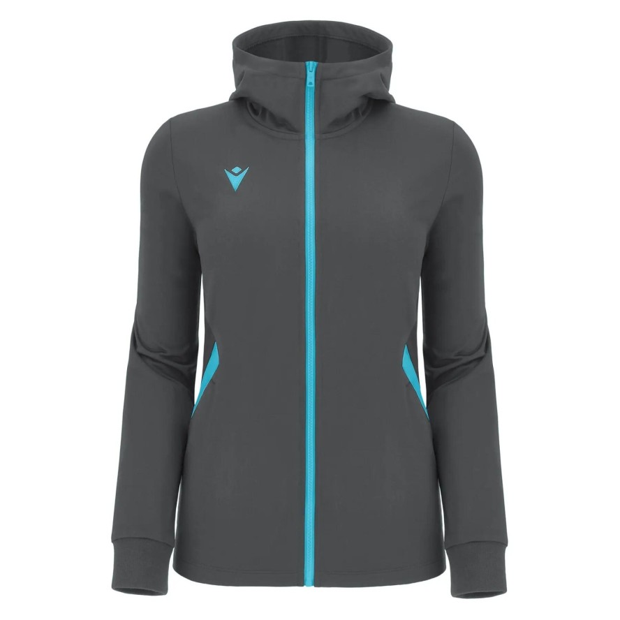 Damska bluza z kapturem full zip Macron Bastet