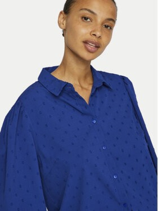 Vila Koszula Brietta 14102572 Niebieski Regular Fit