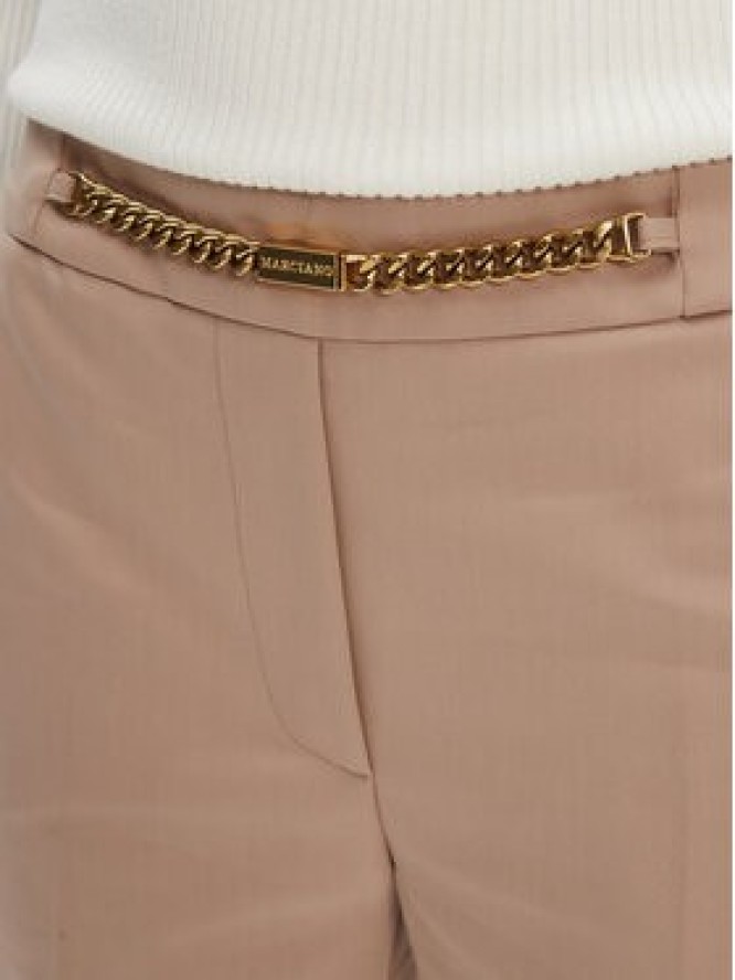 Marciano Guess Spodnie materiałowe 5GGB17 7311A Brązowy Regular Fit