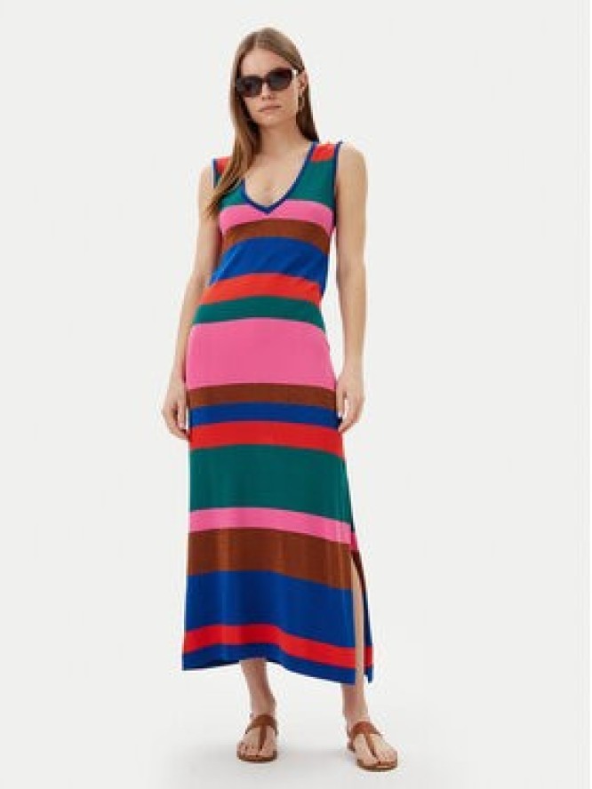 Lola Casademunt by Maite Sukienka dzianinowa MS2516032 Kolorowy Regular Fit