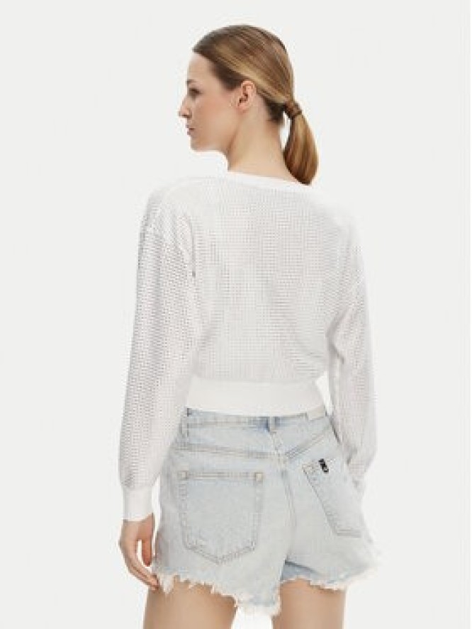 Guess Kardigan W5GR08 Z3MN2 Biały Regular Fit