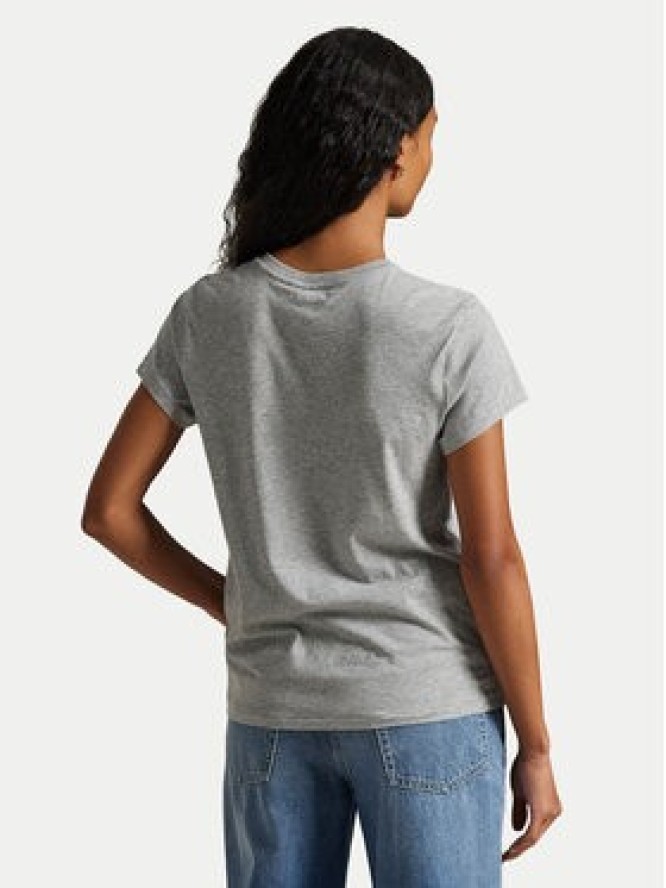 Polo Ralph Lauren T-Shirt 211898698008 Szary Regular Fit