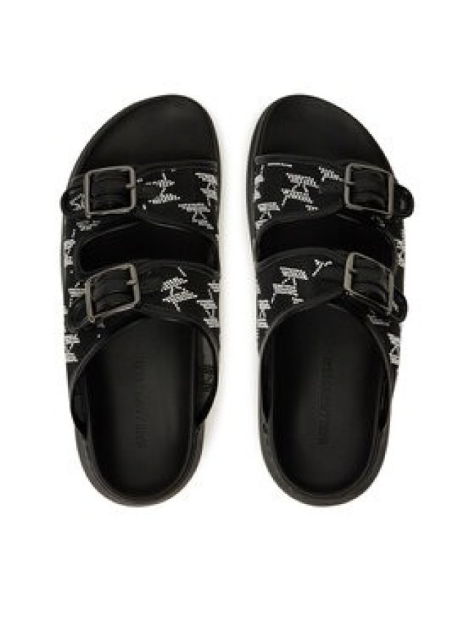 KARL LAGERFELD Klapki Kapri Slide KL62505A Czarny