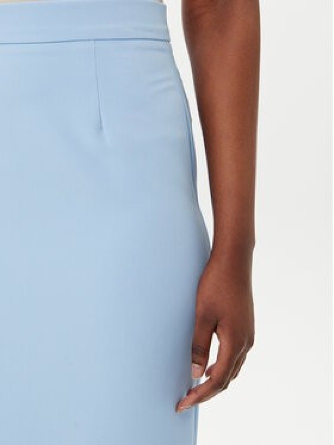 Maryley Spódnica ołówkowa 25EB701/43MA Błękitny Regular Fit