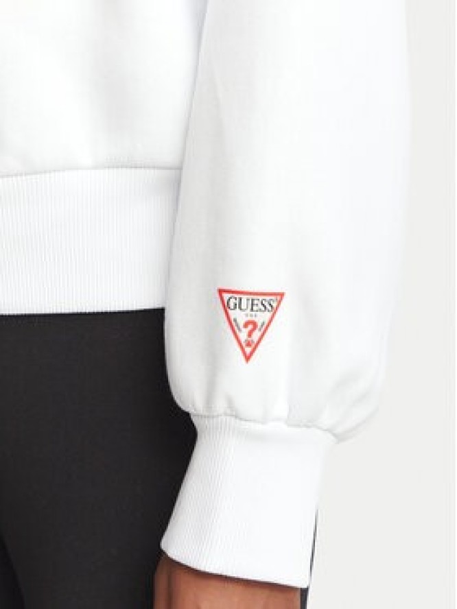 Guess Bluza 184347 Biały Classic Fit