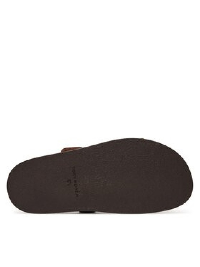 Tory Burch Klapki Ines Sport Slide 163481 Brązowy